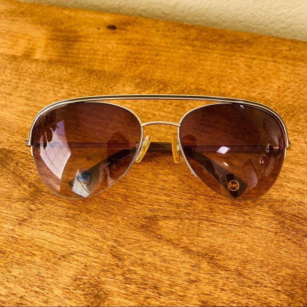 Michael Kors Miami Aviator Sunglasses